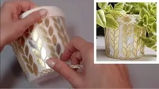 DIY😍Я даже представить себе не могла, что маленькие шоколадки пригодятся для моего нового кашпо.