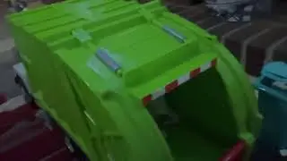 GFL Environmental Mack Granite Rear Loader on Michgian Bulk Trash Pickup!