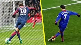 Neymar VS Ronaldo - Top 10 Skills Ever !