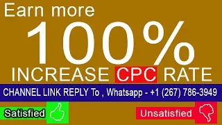 Highest Earning  FROM  YOUTUBE Google Adsense Trick 2017