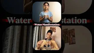 Water Manifestation 🔥💯 || Universe || #manifestation #watermanifestation #lifelessons #facts