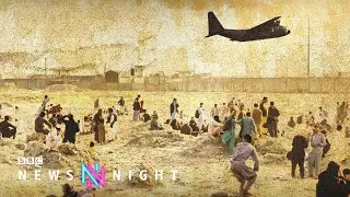 Afghans who worked alongside British spies left in Afghanistan - BBC Newsnight