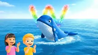 W is For Whale| KidsLearning| ABC Phonic Songs of Alphabet | Prekids School #nurseryrhymes