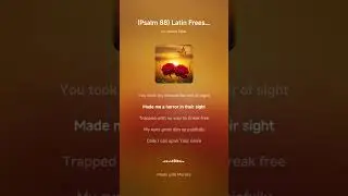 (Psalm 88) Latin Freestyle 80's Christian Style