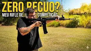 Meu Rifle de Competi&ccedil;&atilde;o IPSC | Fire Eagle FE160S | Zero Recuo!
