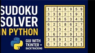 How To Create a Sudoku Solver using Python