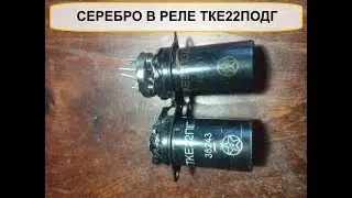 Реле ТКЕ22.#аффинаж #драгметаллы #разбор #обзор #серебро #silver