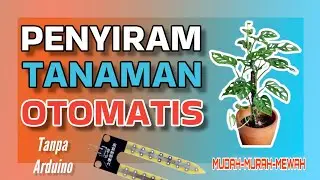 Canggih!! Membuat Alat Penyiraman Otomatis dengan Mudah dan Murah Menggunakan Sensor Soil Moisture