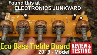 Eco Bass Treble Board | PT2399 Echo & 4558 IC Explained | Junkyard Electronics Review & Testing