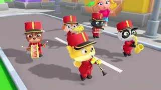 Play the Music, the beat is in your feet | Kids Song | Pop Patrol