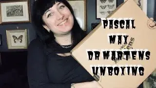 UNBOXING DR MARTENS 1460 PASCAL MAX | haul doc martens goth fashion alt girl
