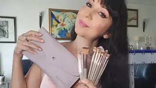 Mi trucco con un set pennelli economico di HEYMKGO