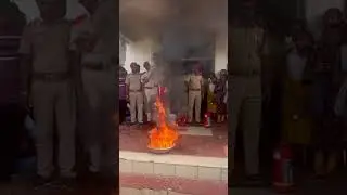 🔥FIRE FIGHTING 🙏🏼| DOMESTIC Fire| Fire Fighters |#industrialskills #shorts #fire #firefighter