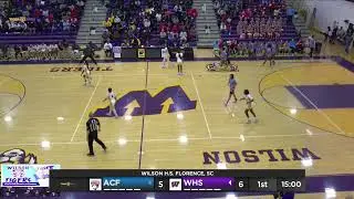 Wilson Lady Tigers vs. AC Flora Lady Falcons | SCHSL 4A State Playoffs 3rd Round