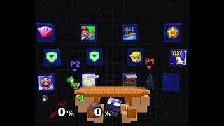 SSBM Lucina + Akaneia Build 1.0.1 - GameCube Realm Stage (Orange)