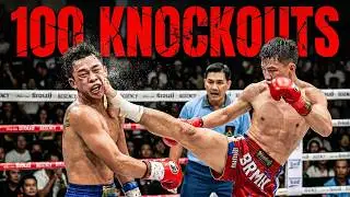 Top 100 Brutal MUAY THAI Knockouts 2025🏆
