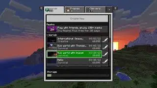 MINECRAFT ISS WORLD