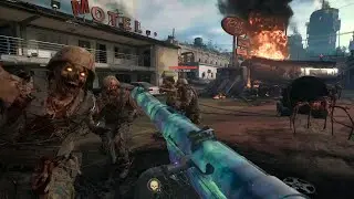 Liberty Falls Gameplay - Black Ops 6 Zombies