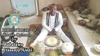 Ifá Kíkì Lójú Ọpọ́n: Ìrosùn Ìrẹtẹ̀ (Ìrosùn-Ọ̀pìnmí) by Babaláwo Ifásanjọ́ Àjàní.