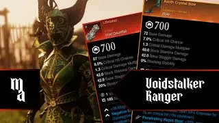 Voidstalker Ranger (Bow/VG) Savage Divide M3. 107,000 Score | New World
