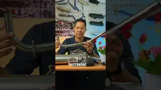 PERBEDAAN UKURAN LEHERAN | MDM MUFFLER CHORELET 2 #viral #beat #mio #vario #beatfi