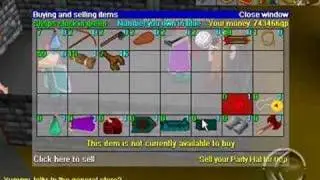 Runescape Party Hat in General Store