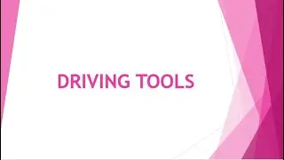 Lesson 9 | Driving Tools | Grade 9 Pre-Technical Studies