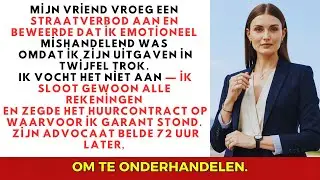 Hij vroeg een contactverbod aan en noemde me “emotioneel mishandelend” omdat ik vroeg…