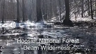 Hoosier National Forest /Jan 26-27 2019/ Solo-ish Backpacking Trip/Indiana backpacking