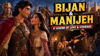 A Hero Betrayed, A Lover Who Never Gave Up| Story of Bijan and Manijeh _Shahnameh/Ferdowsi