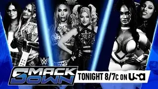 WWE 2K25 Alexa Bliss y Charlotte flair VS lash legend y nia jax VS kiana james y Giulia 