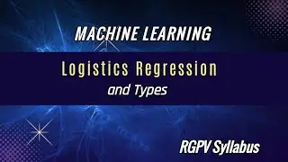 Logistics Regression in machine learning