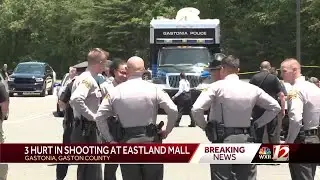 Gastonia's Eastridge Mall shooting injuries 3 people, police say