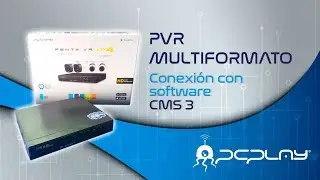 DVR penta h&iacute;brido PCPLAY uso CMS3 en PC