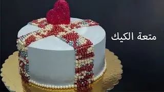 تزيين كيك مناسبات بتكنيك إحترافي ❗أسهل طريقة لرص اللولي زي المحترفين 👌