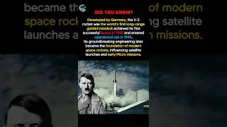 Germany&rsquo;s V-2 Rocket: The Weapon That Laid the Foundation for Space Travel #shorts