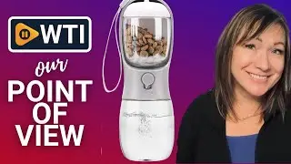AVELORA Portable Dog Water Bottles | POV | Would you buy it?