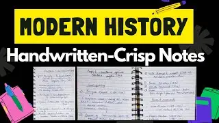 Part1//#Modern history crisp notes//#lastminuterevision//#cds(1)2024