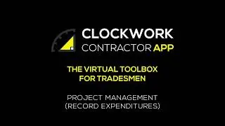 Clockwork Contractor - Project Management