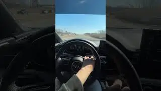 Tuned Audi A5 Pulls🏎️🚦 #trendingshorts #audi #downpipe #a5