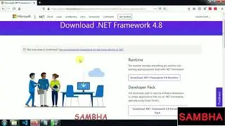 LATEST | EASY | How To Install DOTNET Framework 4.8 on Windows | 2020