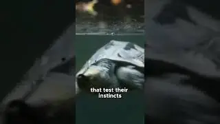 Ancient Ritual of Turtle Basking #TurtleFacts #AnimalCare #Shorts Survival Tips!!