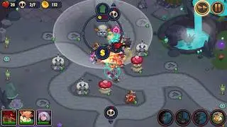 Realm Defense World 5 | Level 152 | Weak Heroes | Campaign Mode | 3 Stars | No Spells | Tartarus