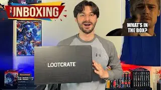 UNBOXING THIS MONTH'S LOOT CRATE BOX | WHATS IN THE BOX?!