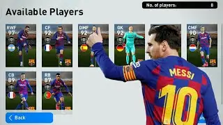 BRAND NEW BARCELONA CLUB SELECTION DRAW  | PES 2020 MOBILE