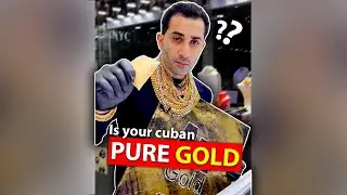 Is Your Cuban PURE GOLD? 14K Miami Cuban TEST GUIDE #shorts