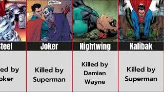 All Deaths in Injustice Comic | Comparison Video