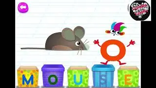 Learn Letters with Puzzles BUILD THE WORD MOUSSE Alphabet Learning for Kids VIDEOS FOR KIDS GAMES