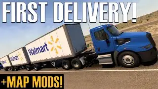 ATS | First Delivery! Triple Trailer Fun! | American Truck Simulator - Big World 2