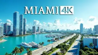 MIAMI 4K | Explore Iconic Beaches, Vibrant Cityscapes & Cultural Hotspots